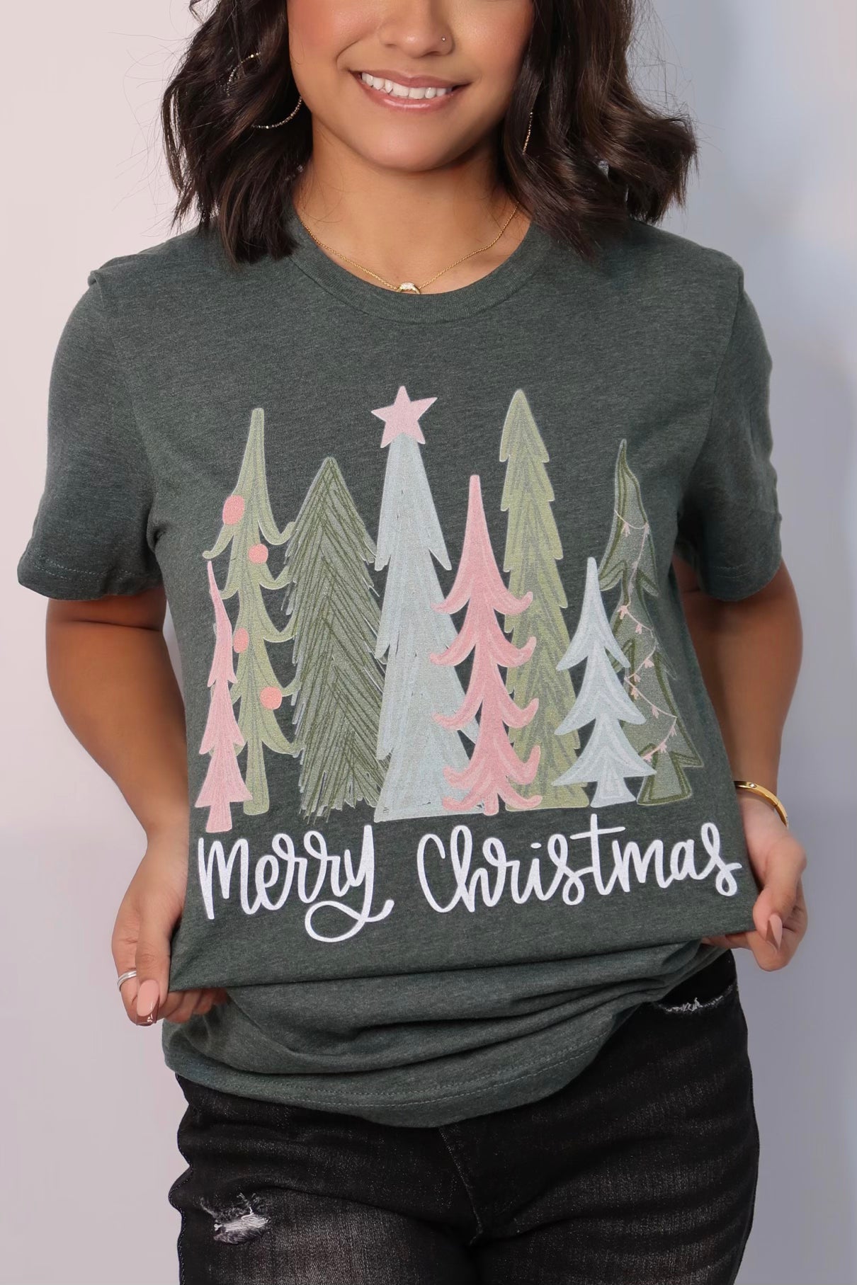 The Merry Christmas Tree Tee