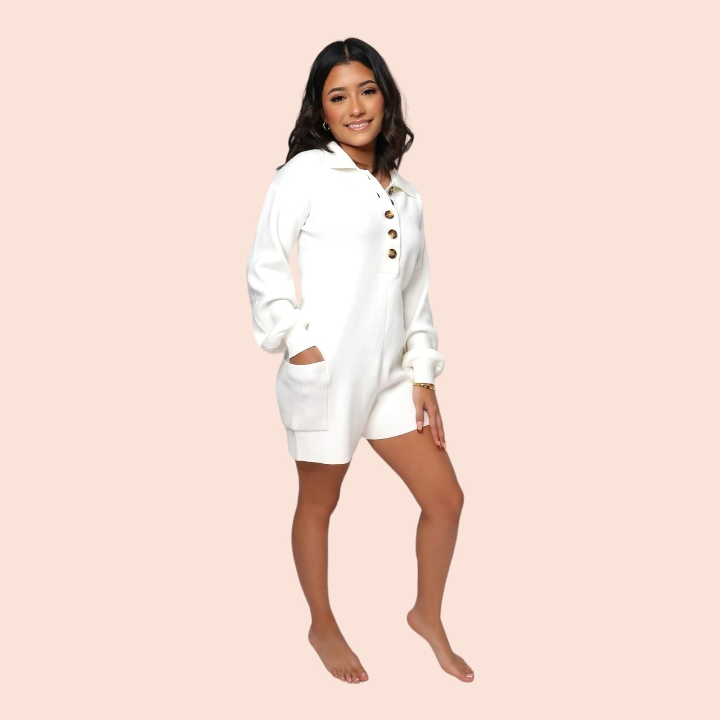 The Laylah Sweater Romper