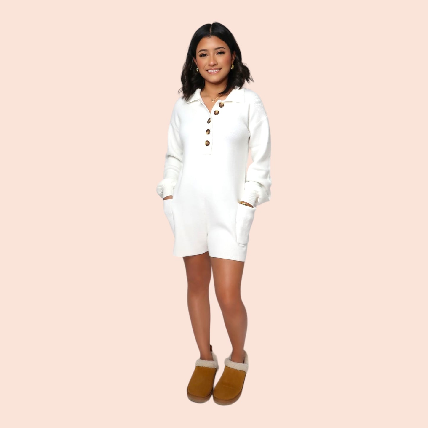 The Laylah Sweater Romper