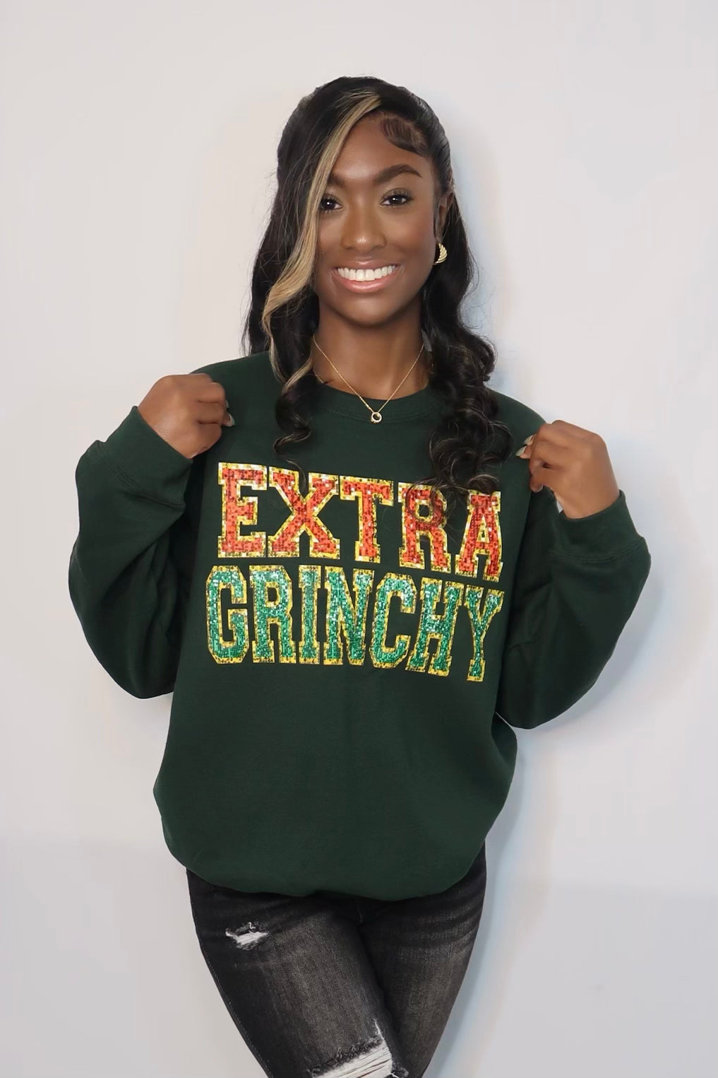 The Extra Grinchy Sweatshirt