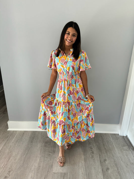 The Lucy Floral Maxi Dress