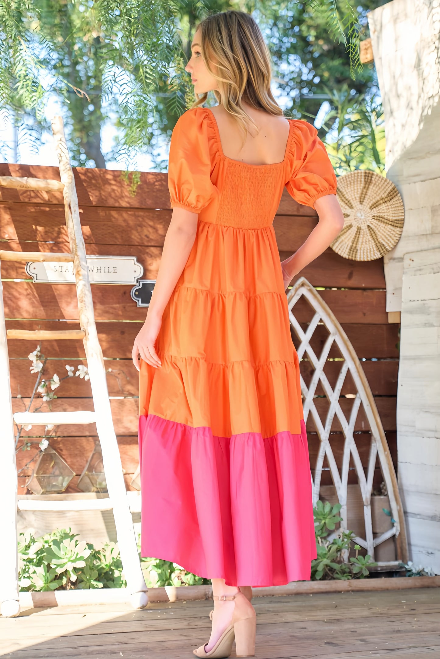 The Sunny Coast Tiered Maxi Dress