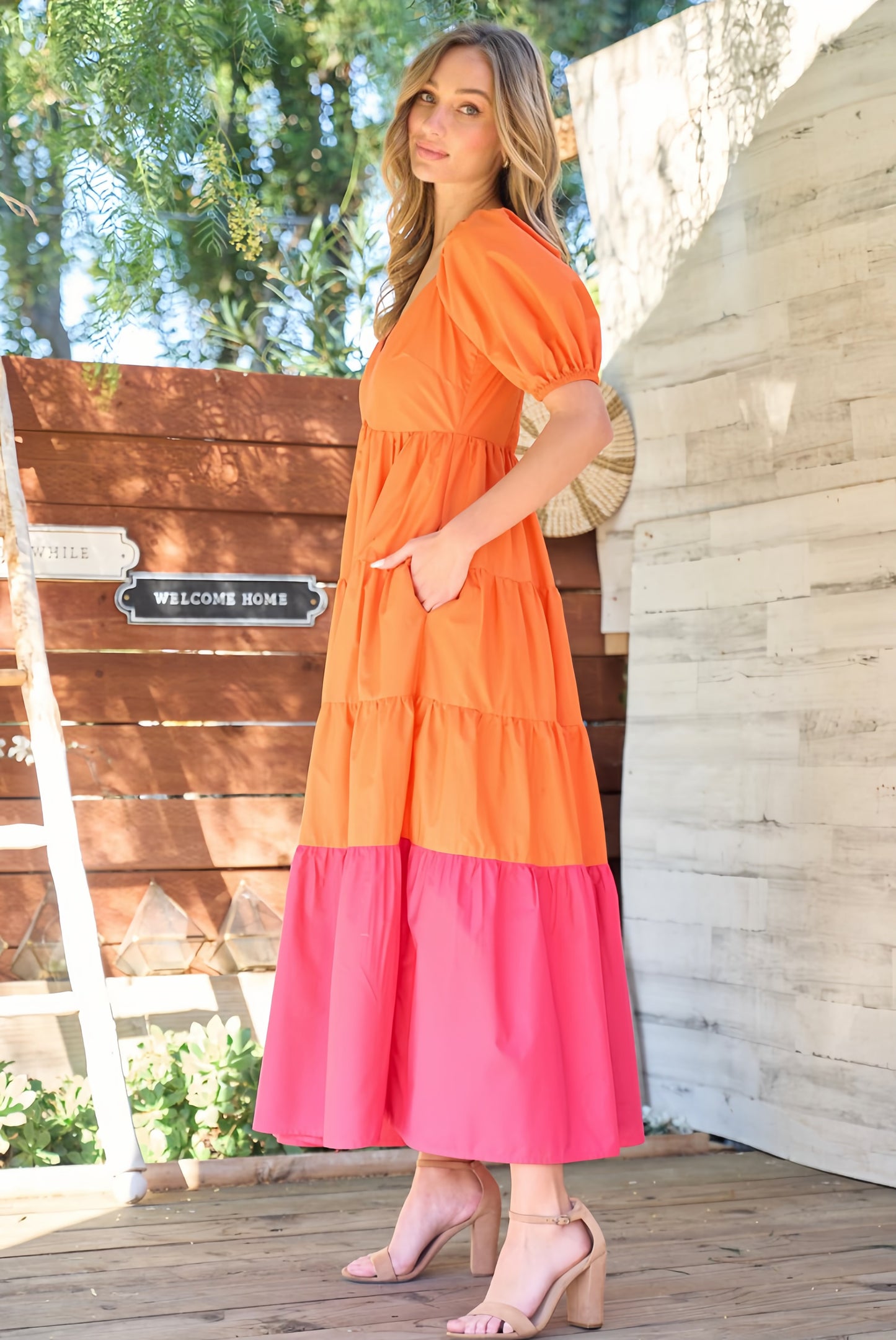 The Sunny Coast Tiered Maxi Dress