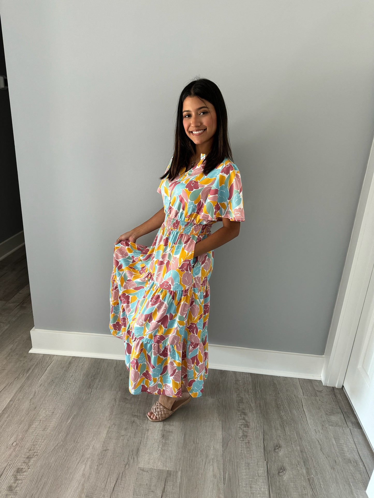 The Lucy Floral Maxi Dress