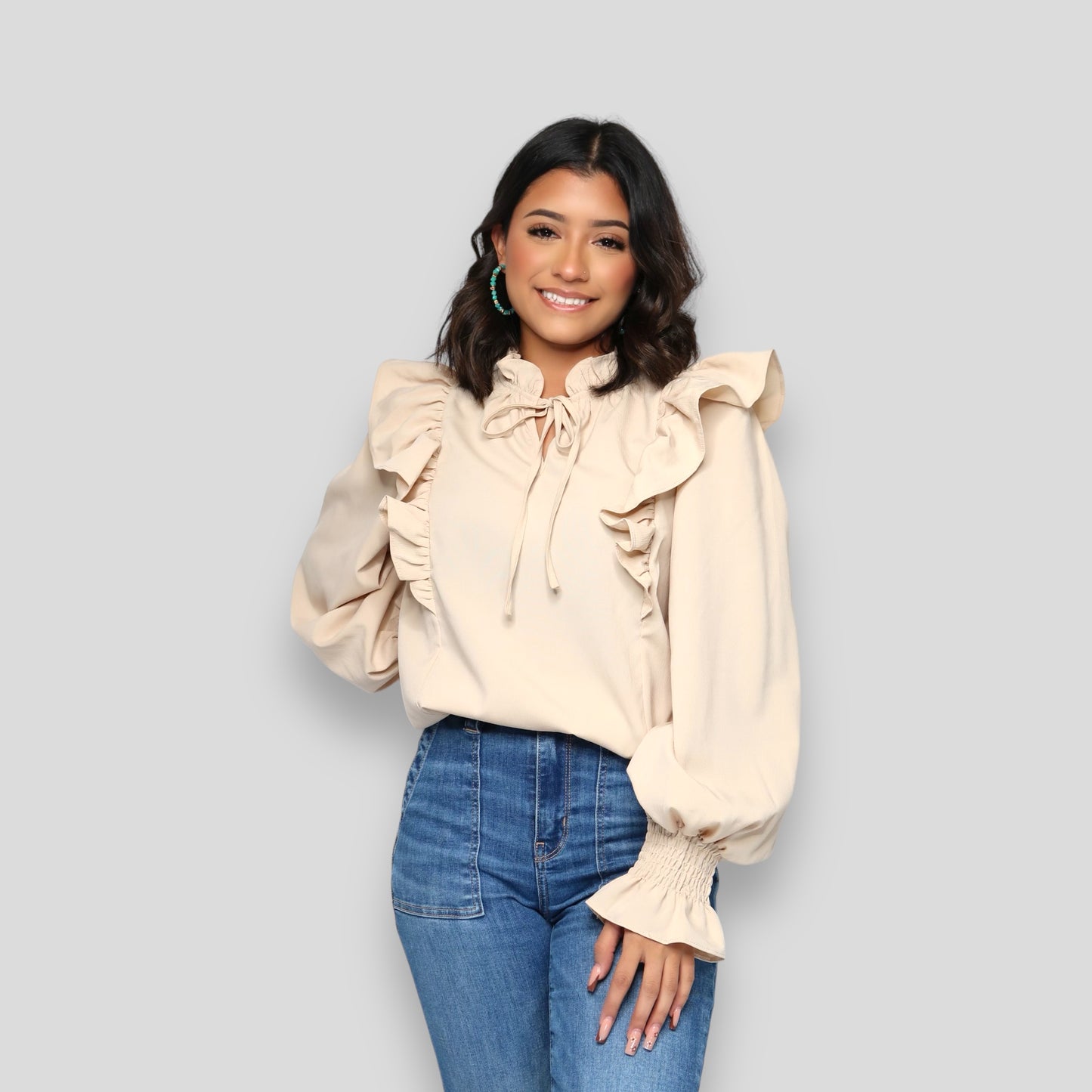 The Darlene Ruffle Top